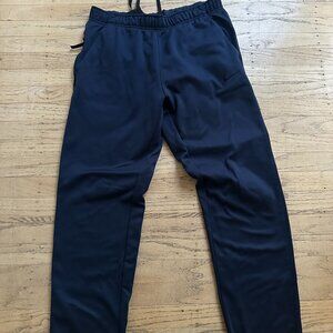 Navy-NIKE Therma Fit- Wide Leg Sweats